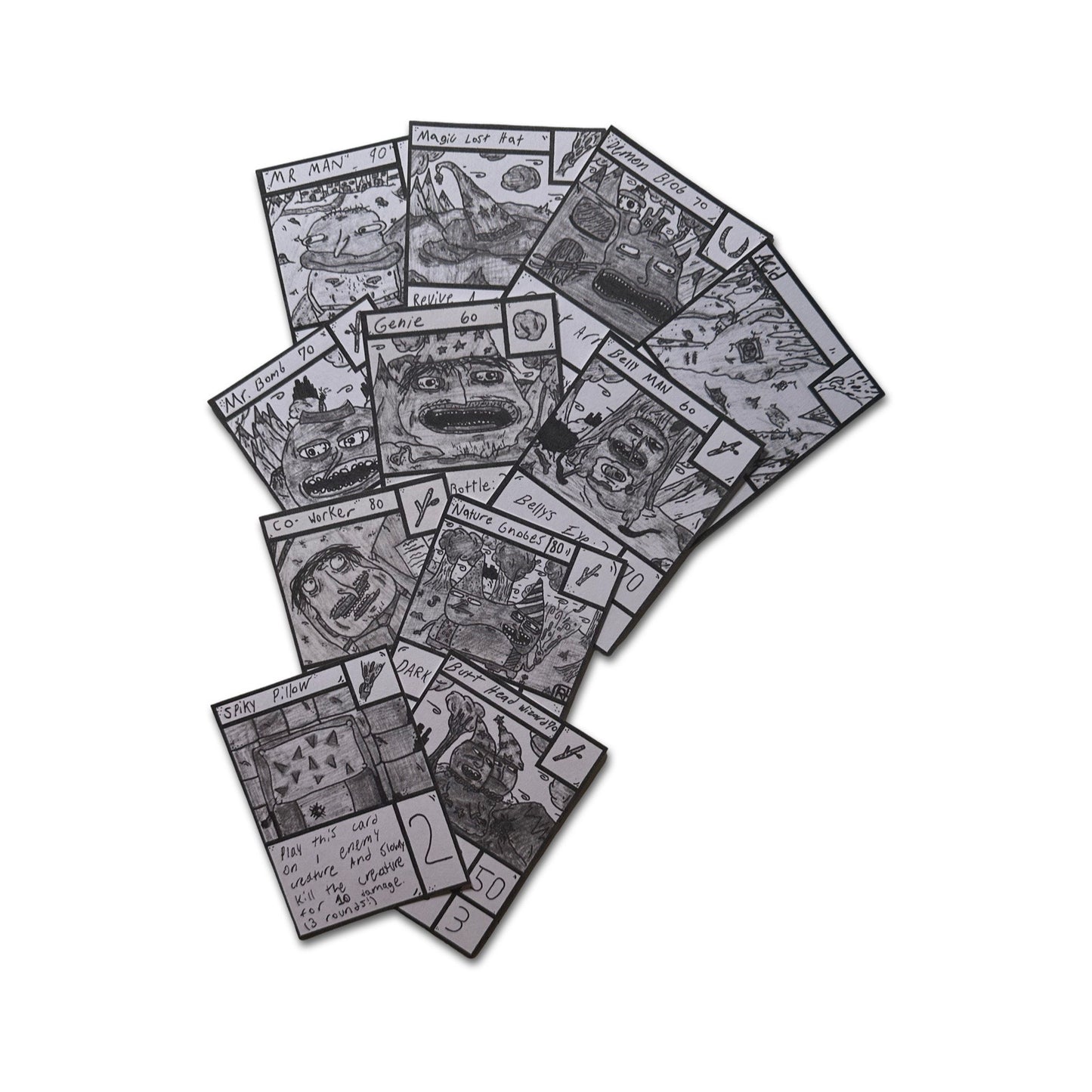 “WIZARD WARS” Trading Cards