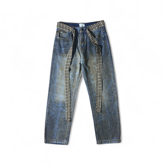 “FLANNEL BELT” Denim