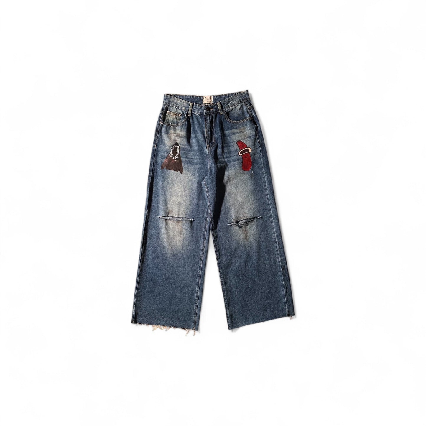 “FREE MICROWAVE JEANS” Jeans