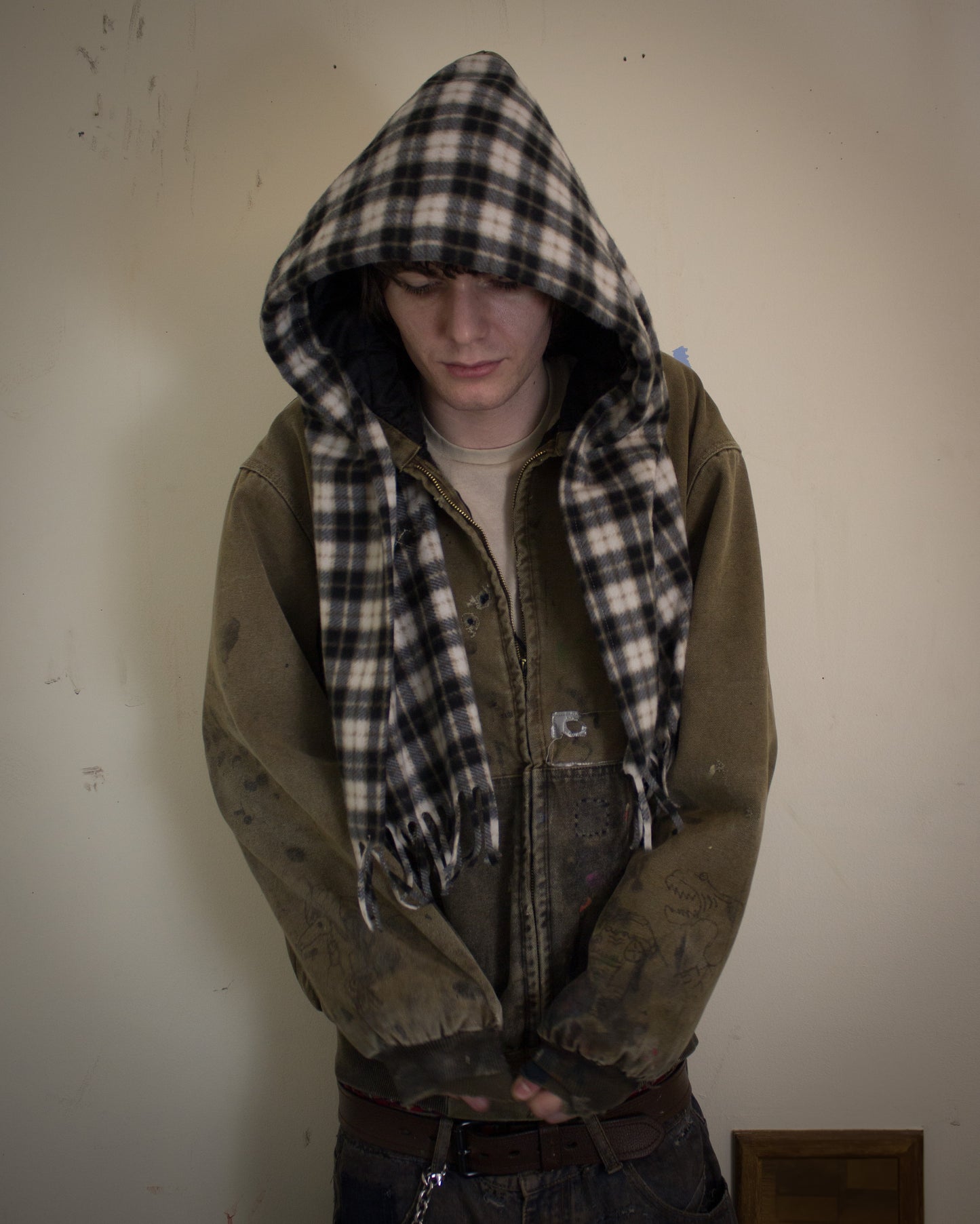 DUCT TAPE “GUCCI JACKET” Flannel Head 1:1