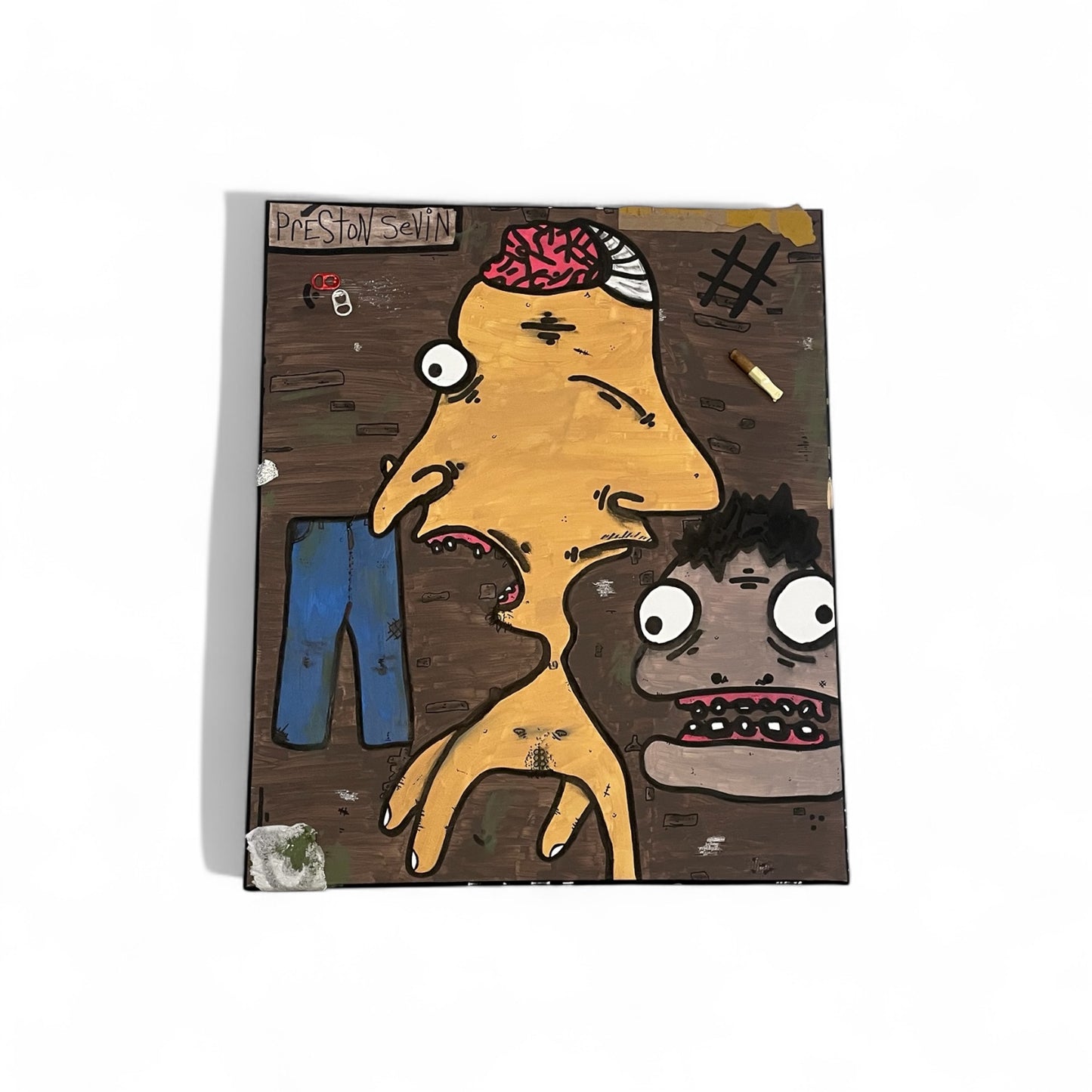 “FINGER MAN” Medium canvas