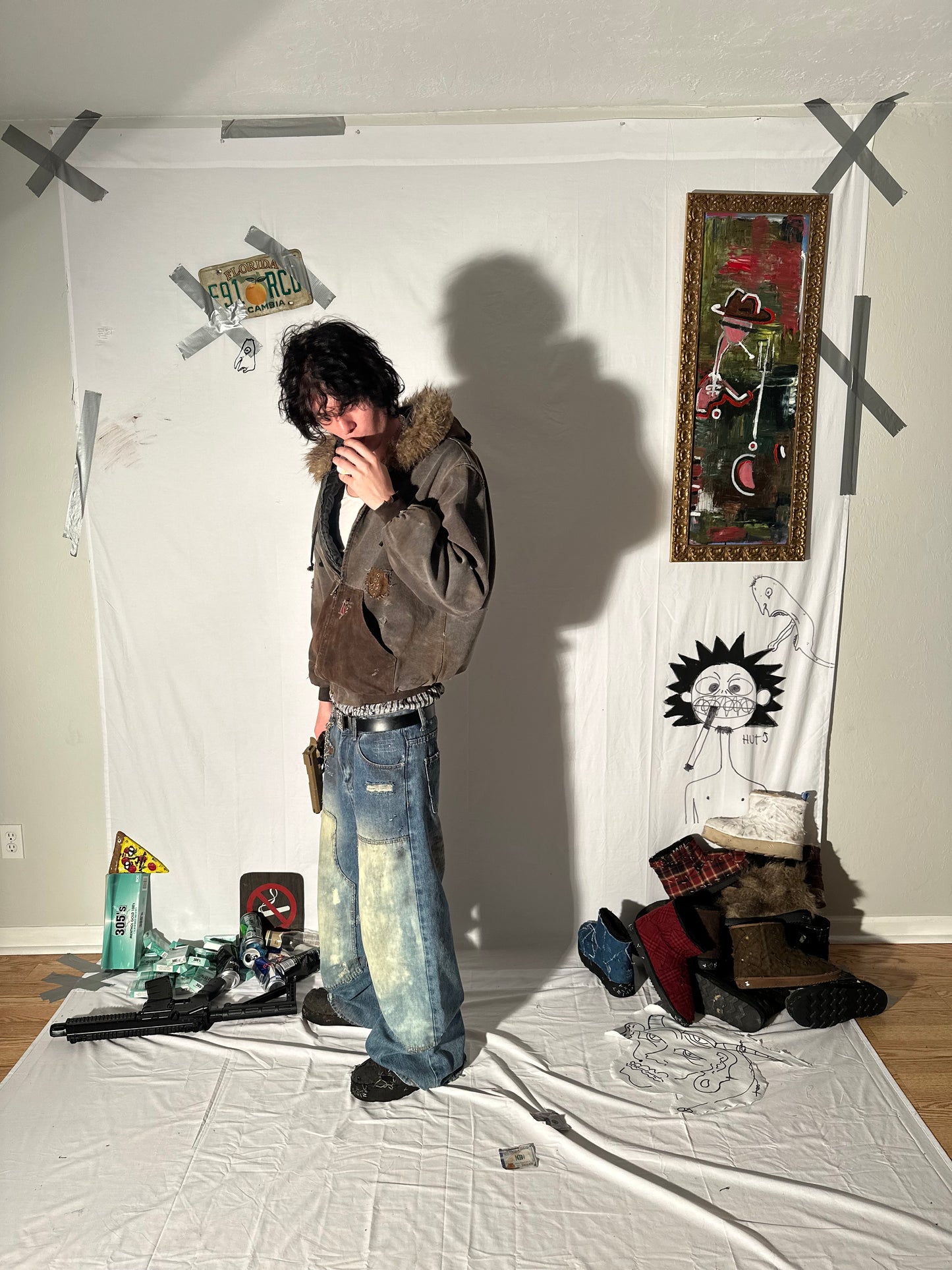 “GUCCI JACKET” Fur Head