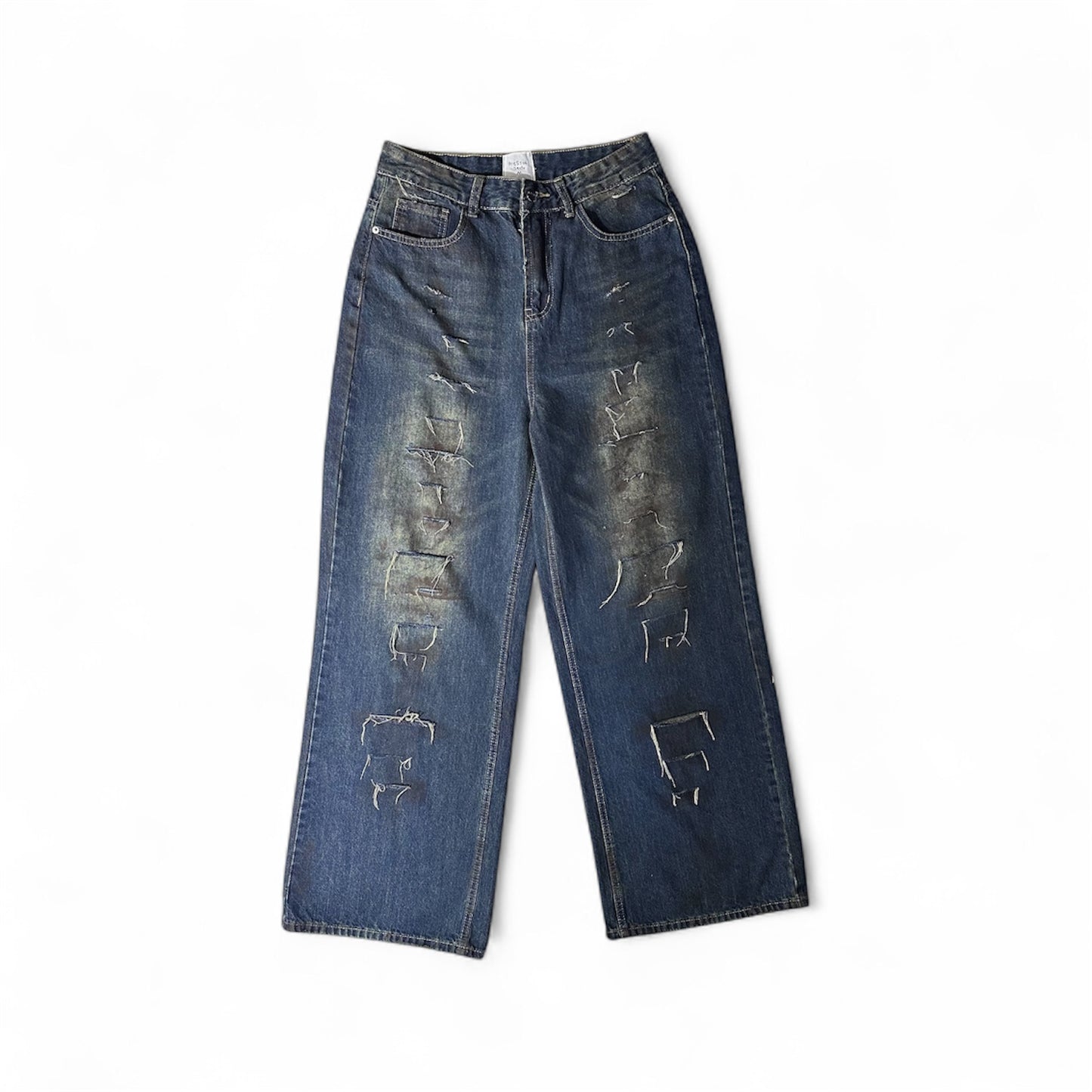 “BRAND NEW DESTROYED JEANS” Denim