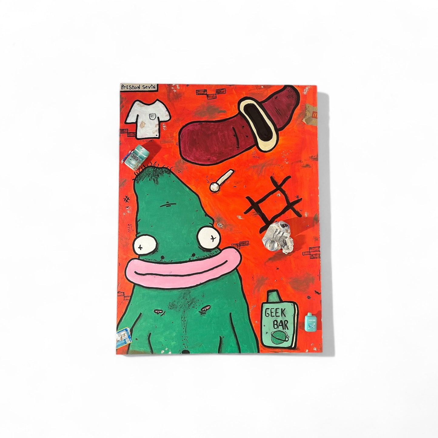 “FUCK DONALD TRUMP” Huge Canvas