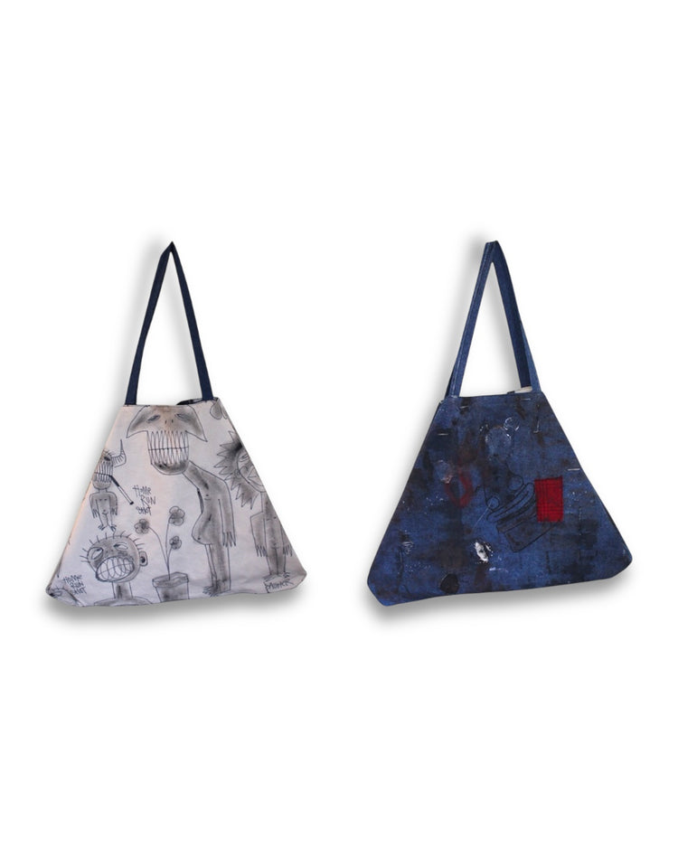 “WE NEED FOOD” Reversible Bag