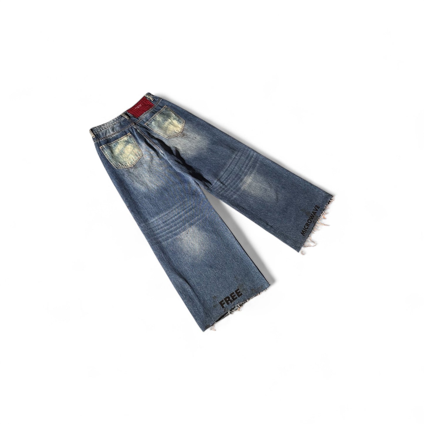 “FREE MICROWAVE JEANS” Jeans