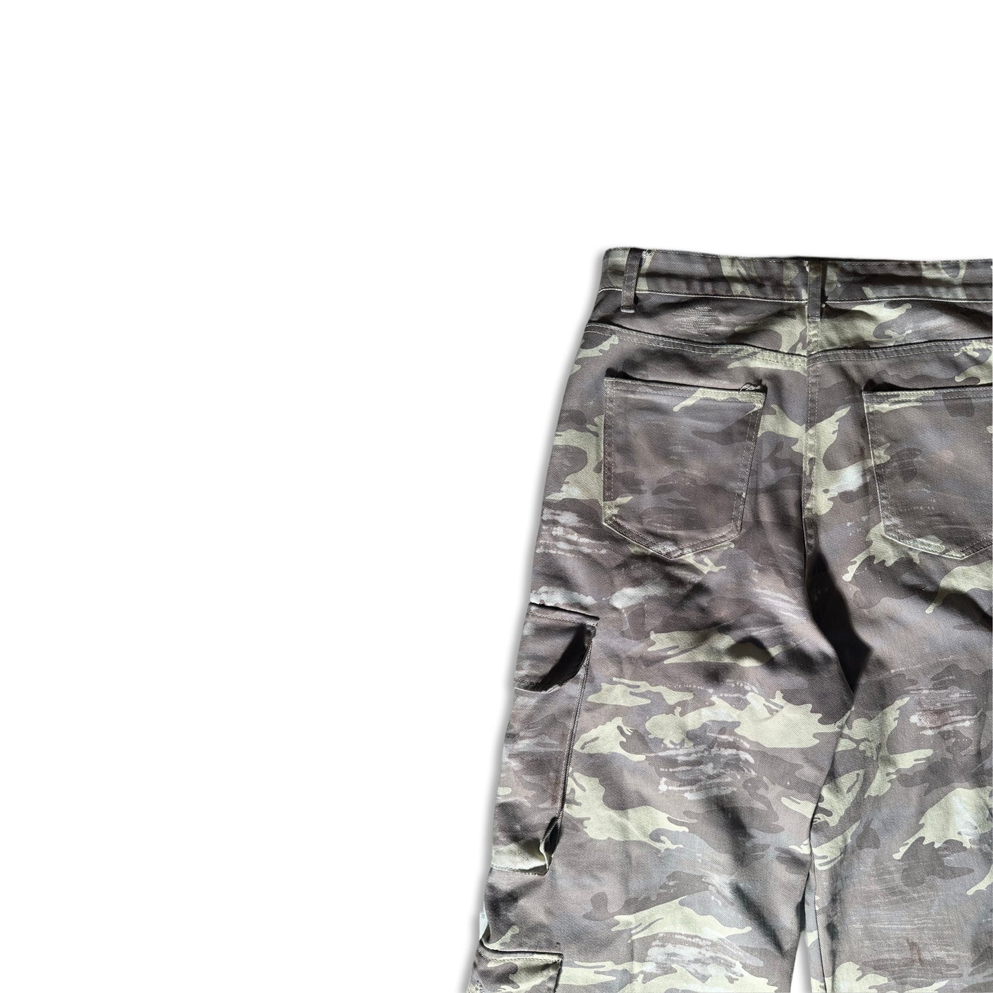 “HIDE IT WITH BLEACH” Cargos