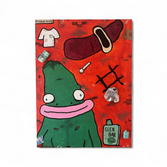 “FUCK DONALD TRUMP” Huge Canvas