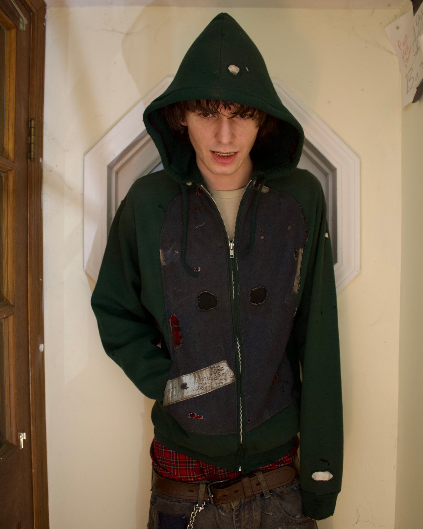 “MASK” Zip Up Jacket