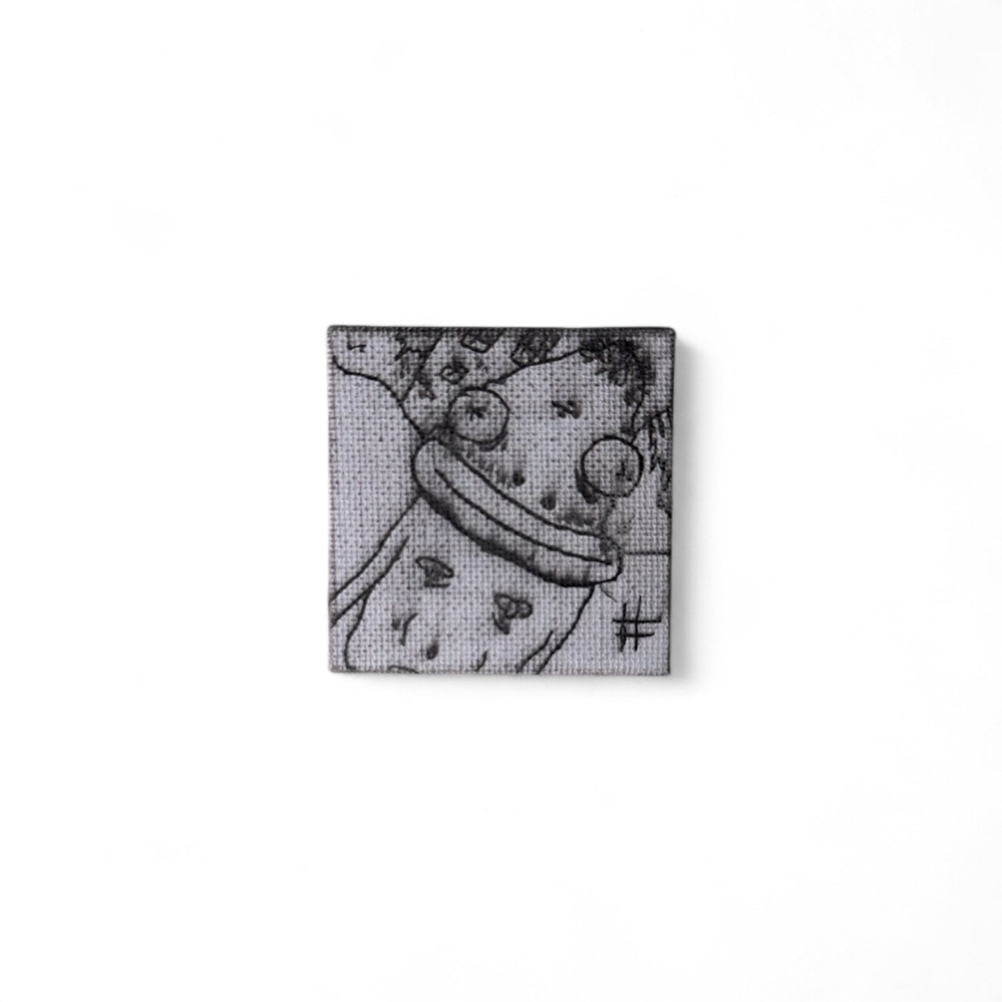 “FRIED FRANK” Mini Canvas