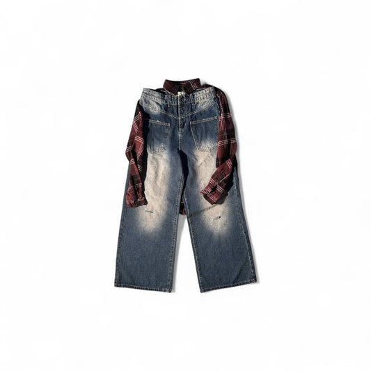 “FLANNEL MICROWAVE” Jeans