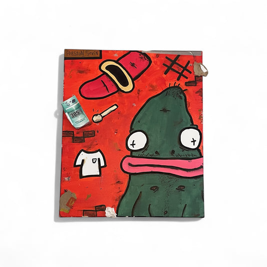 “FUCK DONALD TRUMP” Medium Canvas