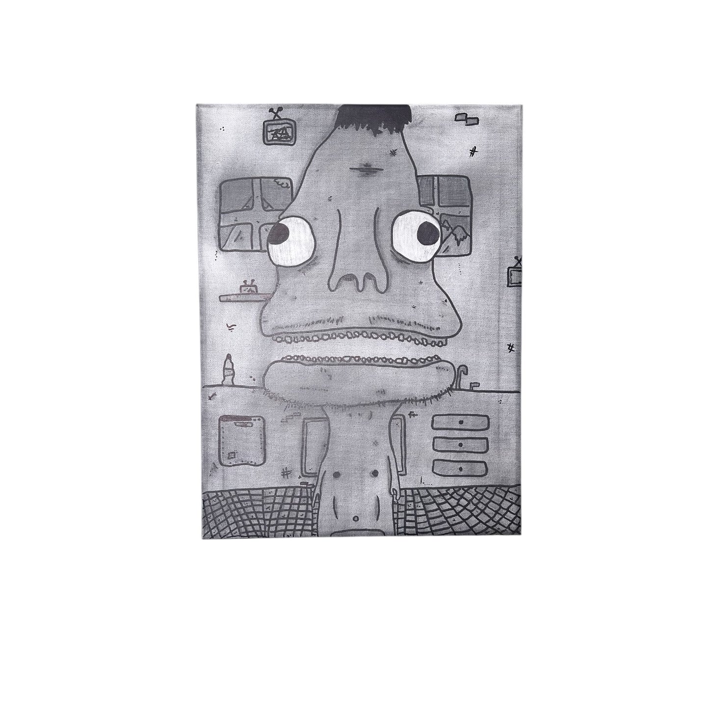 “JAMES IN THE KITCHEN” Canvas