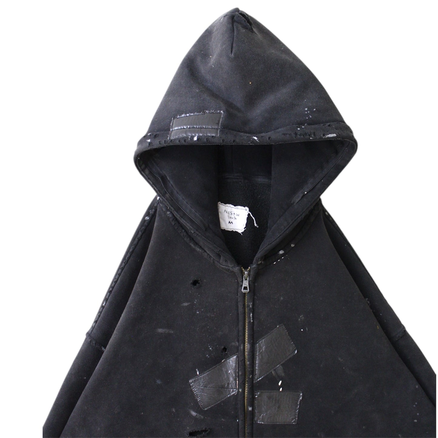 Destroyed “YARN HEAD” Zip Up