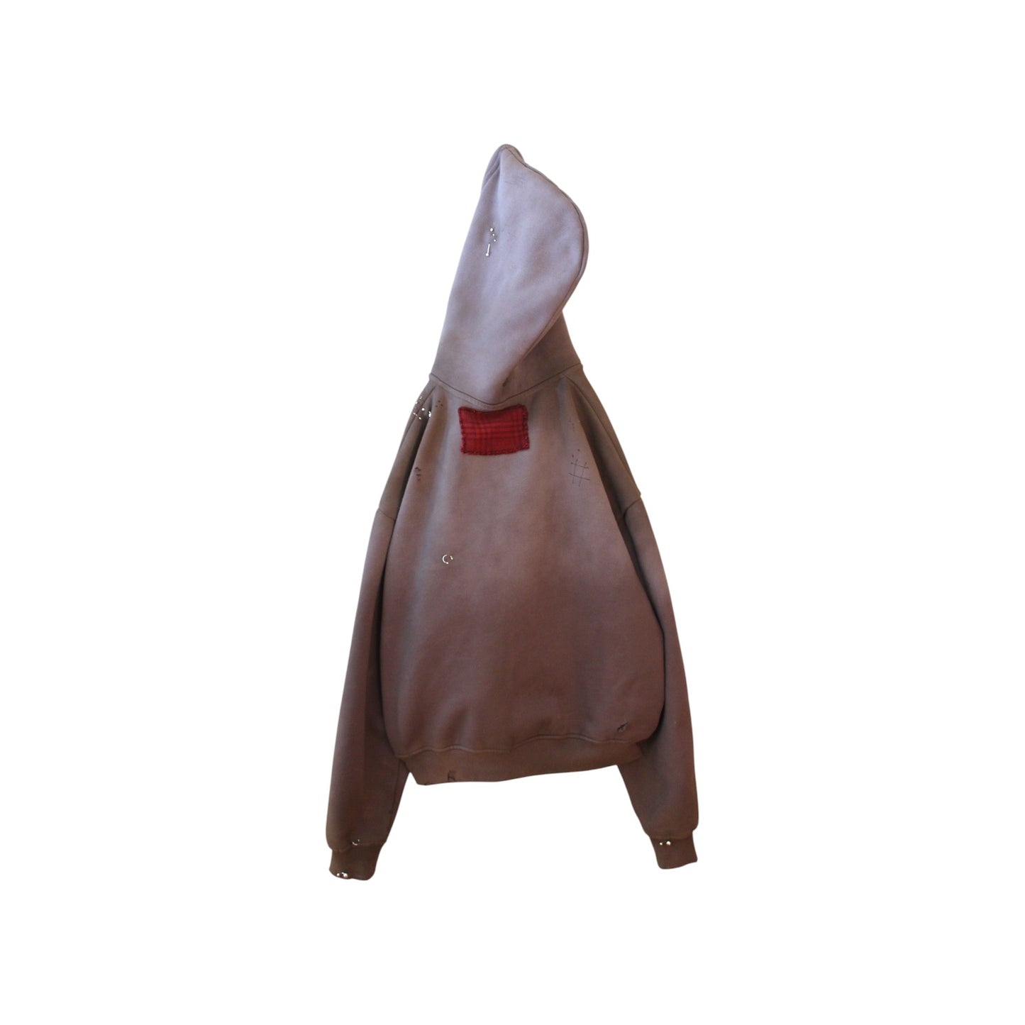 “HAIR HEAD” Piercing Zip Up
