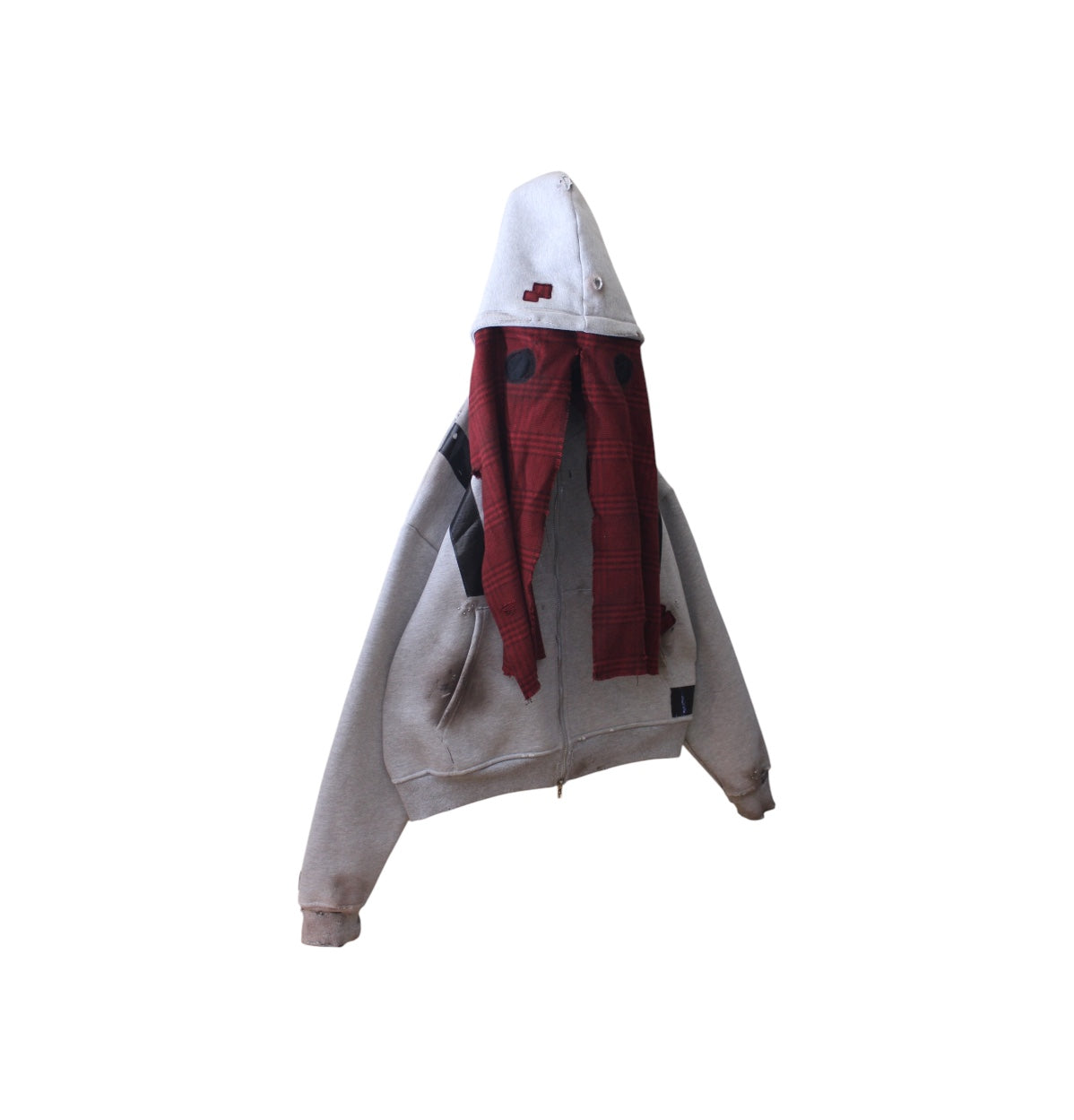 “FLANNEL HEAD” Mask Zip Up