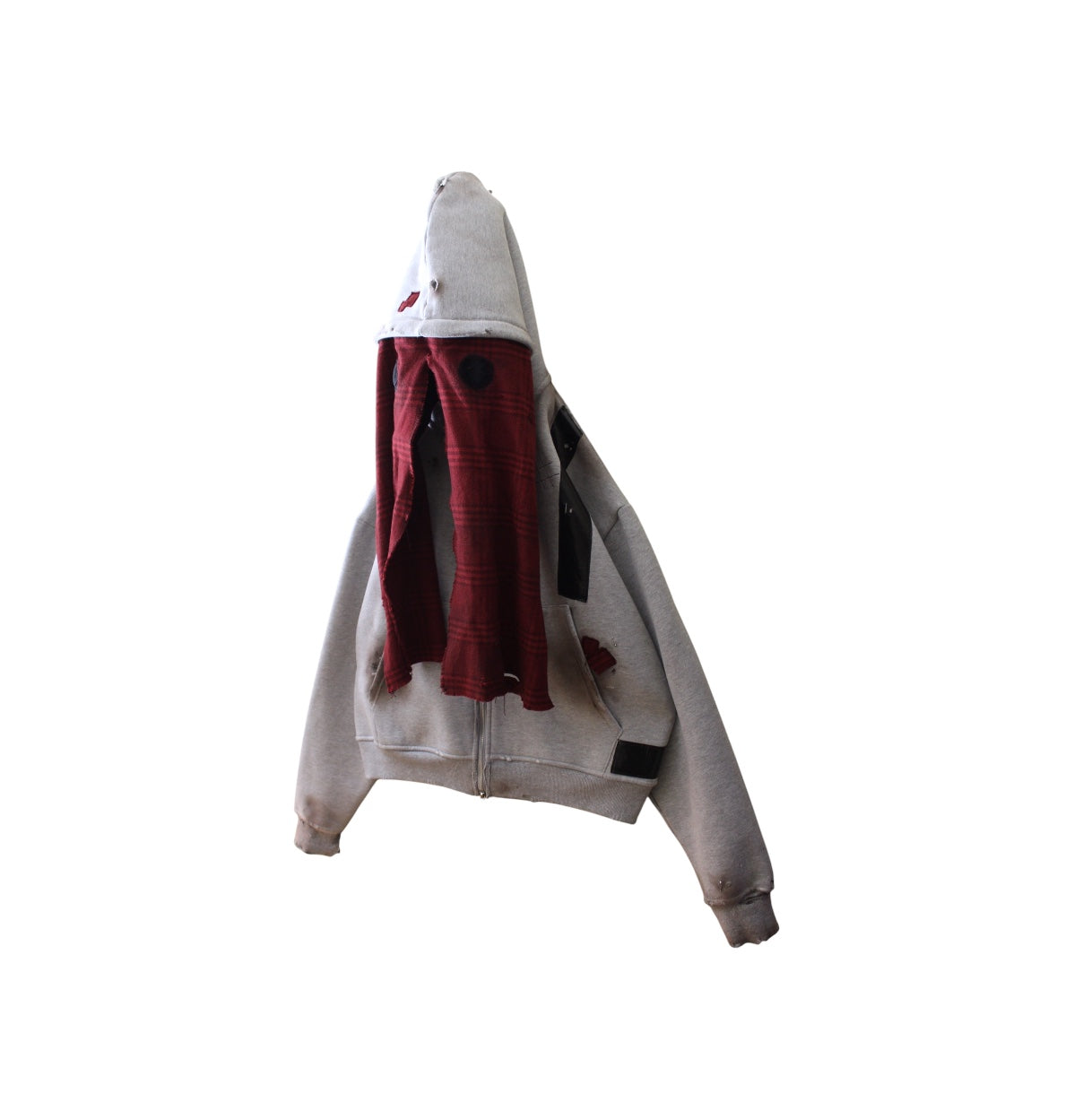 “FLANNEL HEAD” Mask Zip Up